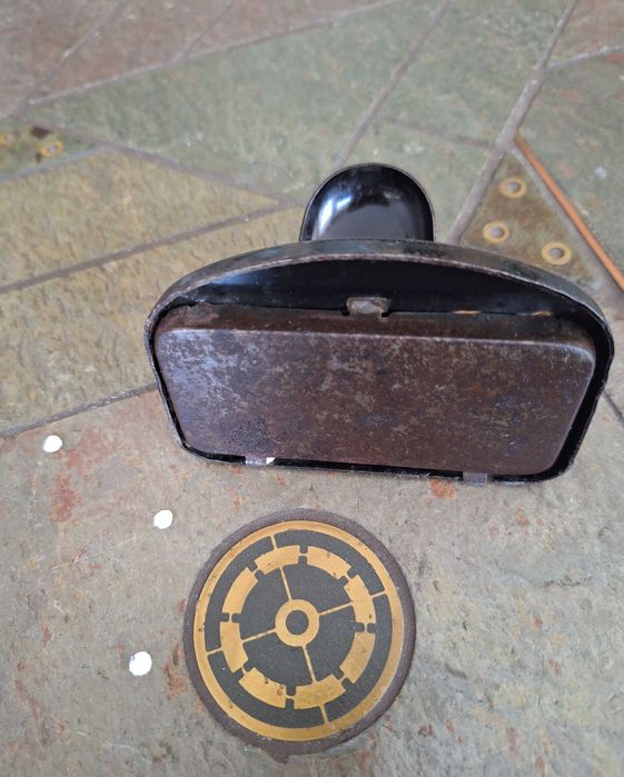 papetarie perforator hartie vintage SOENNECKEN german anii 1920 WWI