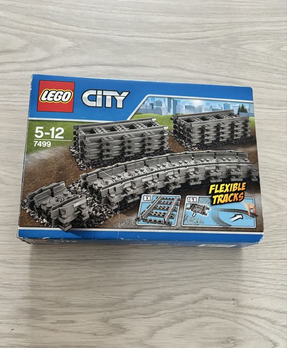 Lego City 7499 Flexible and Straight Tracks
