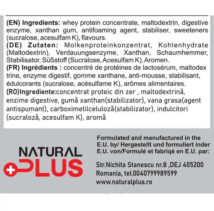 Proteine WHEY PRO 2,5kg cu aromă de ciocolată Dubai și BCAA