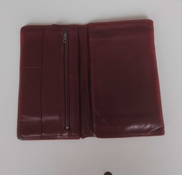 Дамско портмоне естествена кожа