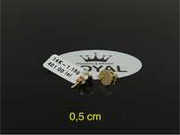 Bijuteria Royal CB : Cercei dama aur 14k 1,13gr