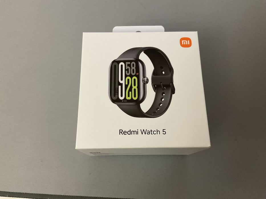 Смарт часовник Xiaomi - Redmi Watch 5, 46 mm, 2.07”, Obsidian Black