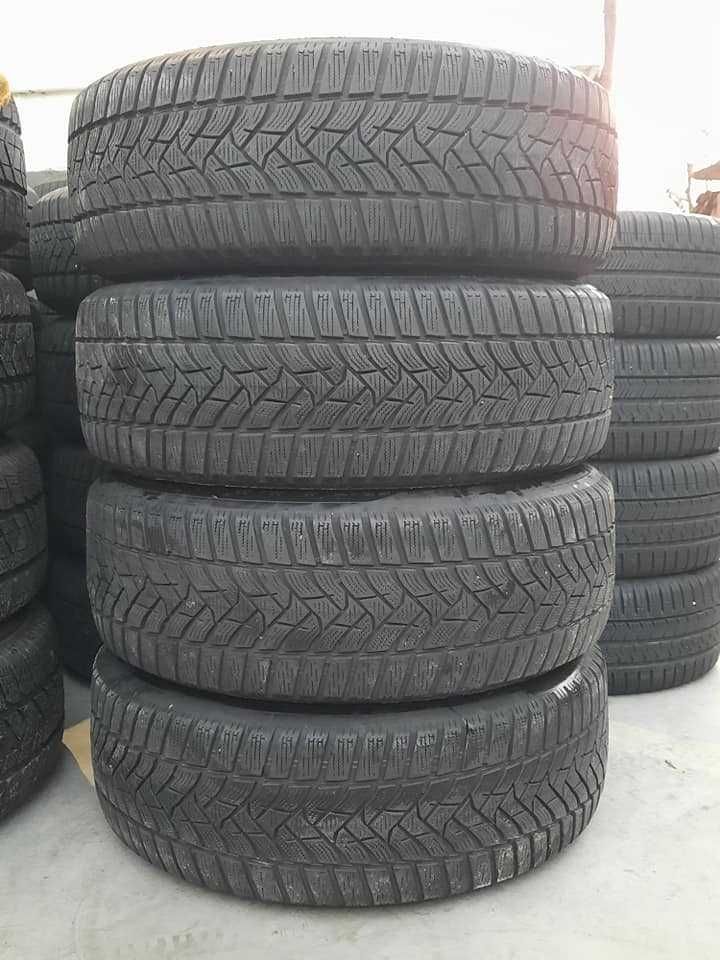 4 Броя 215/55/17 Dunlop 2x6,8mm 2x5,6mm 2019 - 2020 DOT