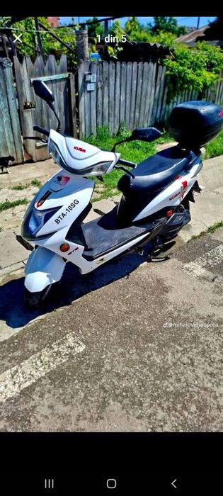 Vand/schimb scuter electric