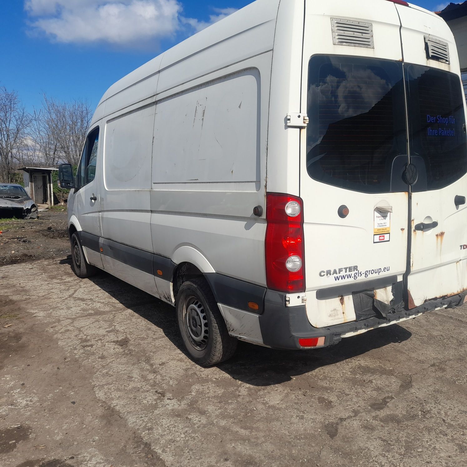 Volkswagen Crafter 2.5 на части