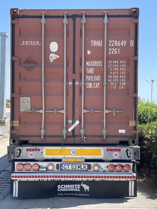 Semiremorca SCHMITZ containere / transcontainer / FARA RUGINA !!!