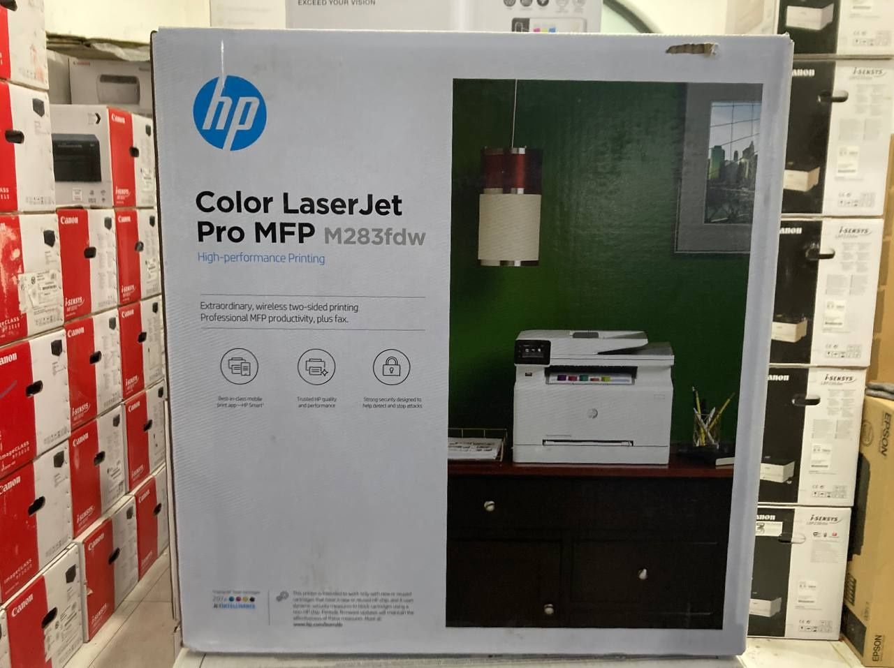 Лазерный цветной принтер Hp Clj Pro M283fdw