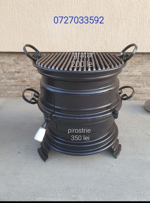 Soba/pirostrie pentru disc/taler/gratar  sau ceaun