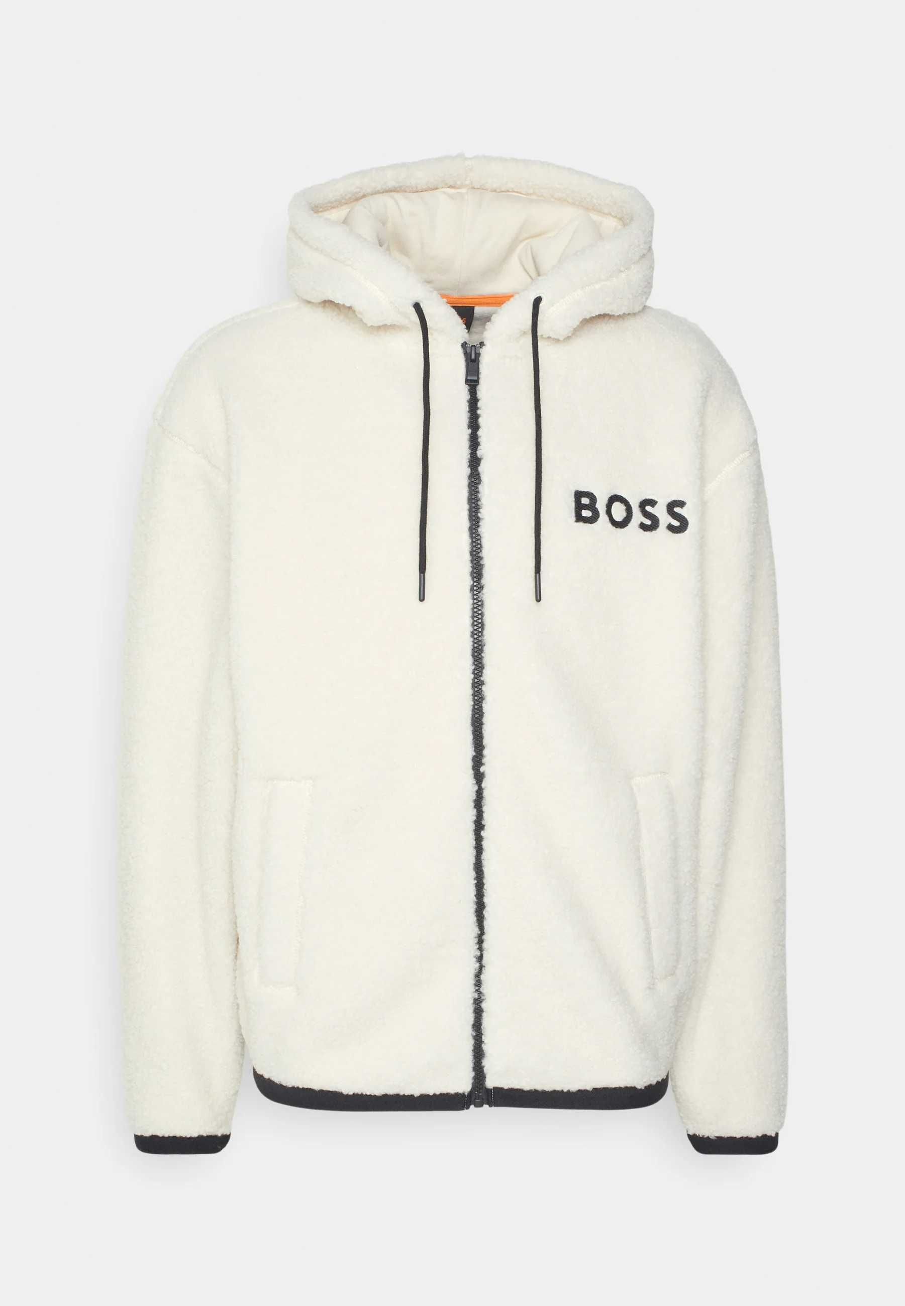 НОВО BOSS Hugo Boss ZeZip Teddy Fleece Jacket ОРИГИНАЛ мъжко яке шерпа