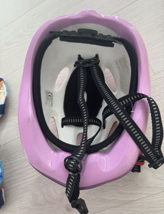 Set protectie + casca copii