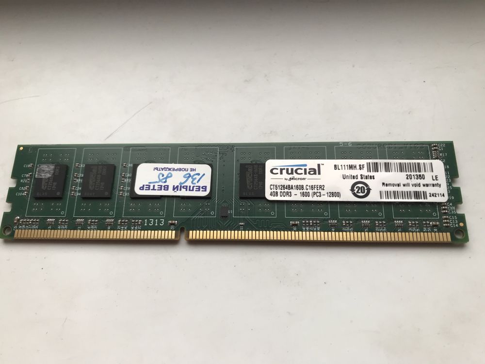Продам Озу DDR3 1600 4gb и 8gb