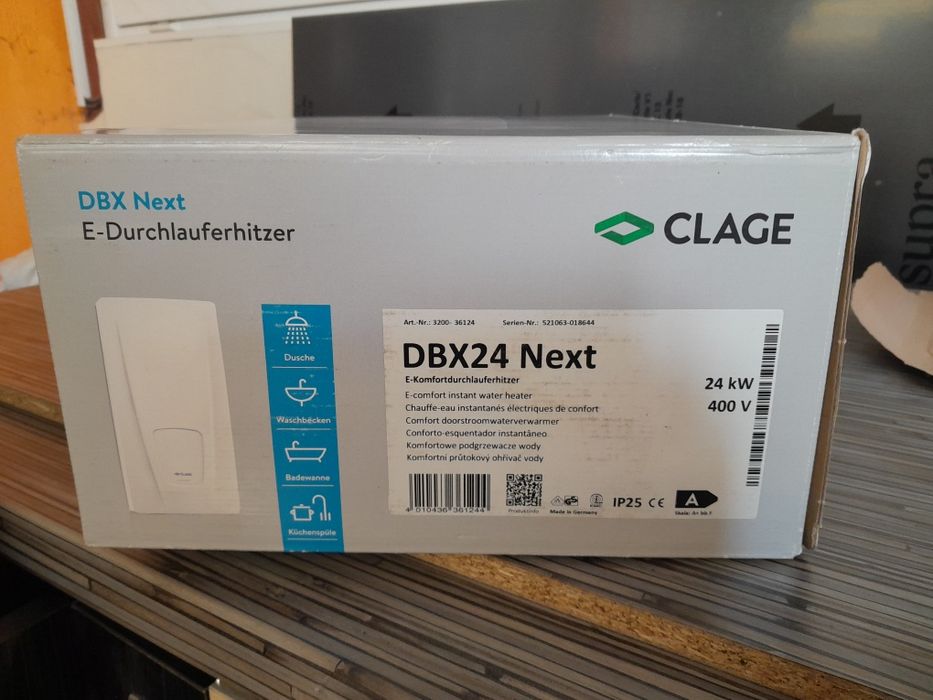 Проточен трифазен бойлер Clage