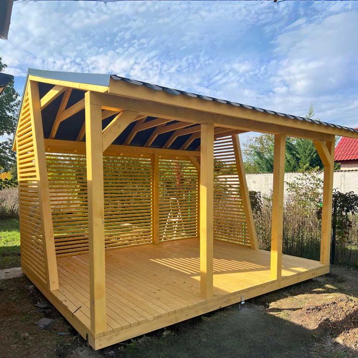 Foisor din lemn masiv si Stratificat