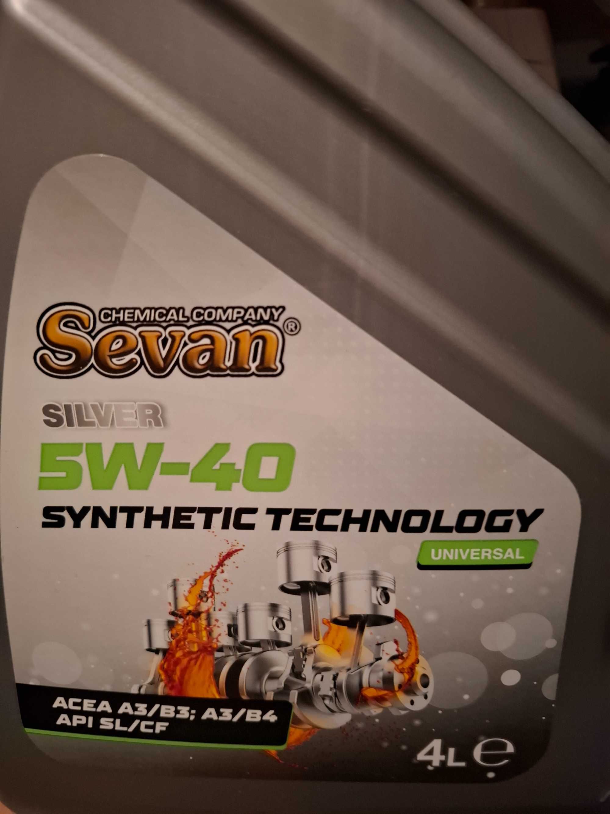 Моторно масло SEVAN SILVER 5W-40 - 4л