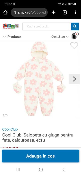 Combinezon fetite 98 cm