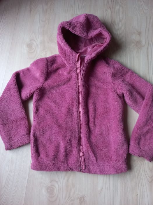 Jachetă roz/mov fete 134-140