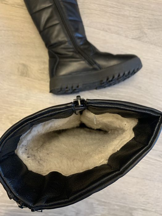 Сапоги зимние р 35 на девочку