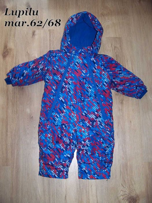 Combinezon de PRIMAVARA pt.nou nascuti mar.56,62-68 si 74/80