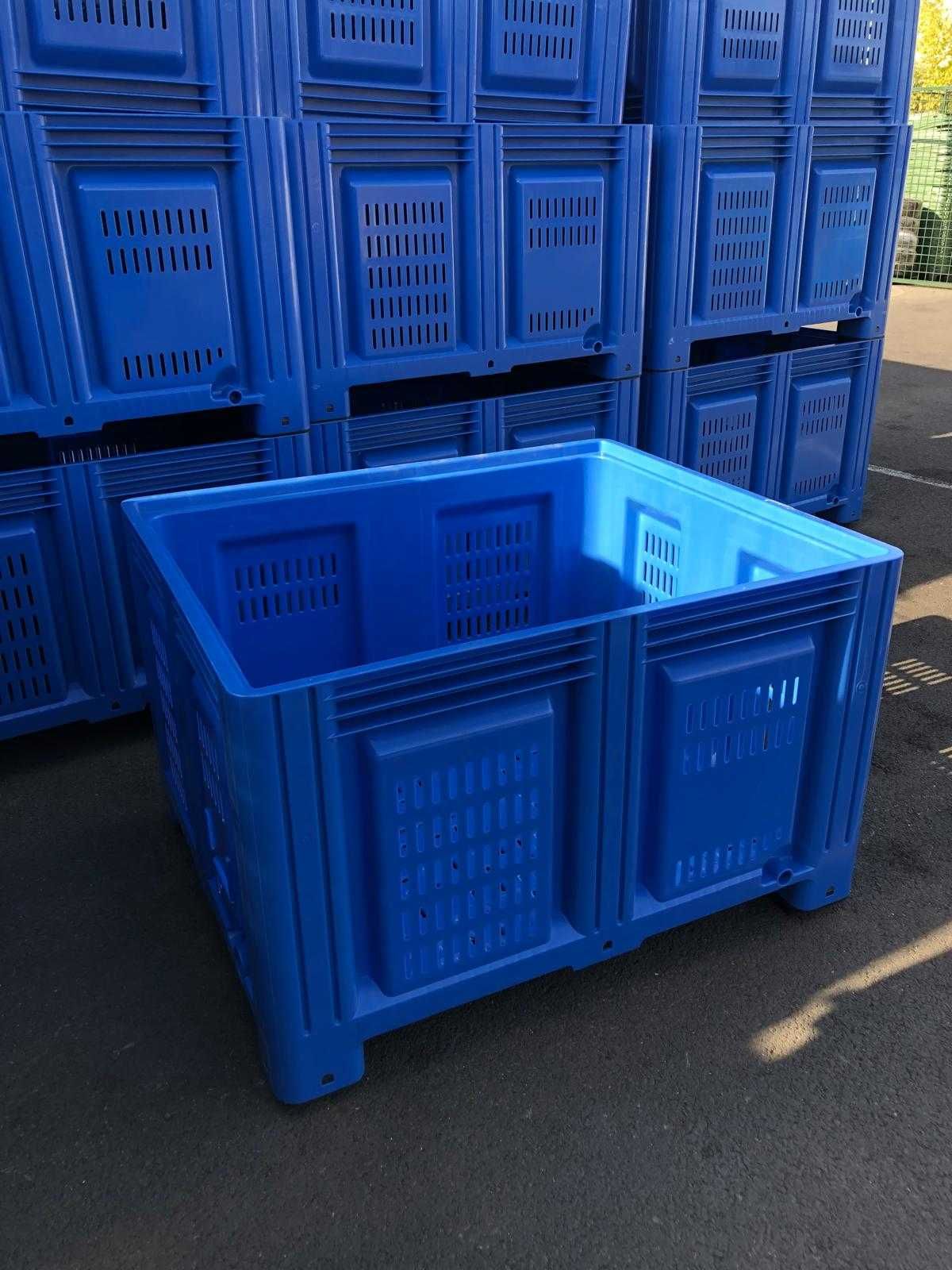 Boxpaleti Peforati, Containere Depozitare Fructe, Lazi Plastic, Noi