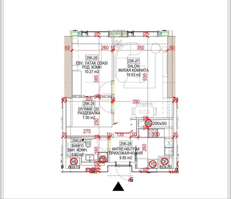 Срочно продаётся 2/23/51 квартира 53 м3 в Nest One