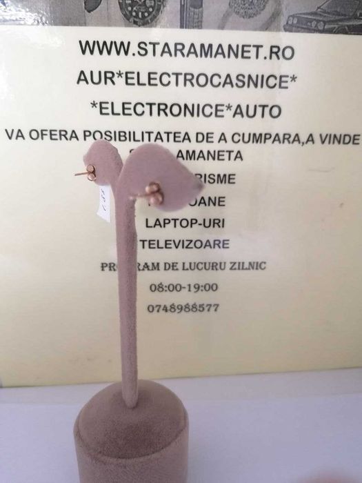 cercei aur 14k (m2) star amanet