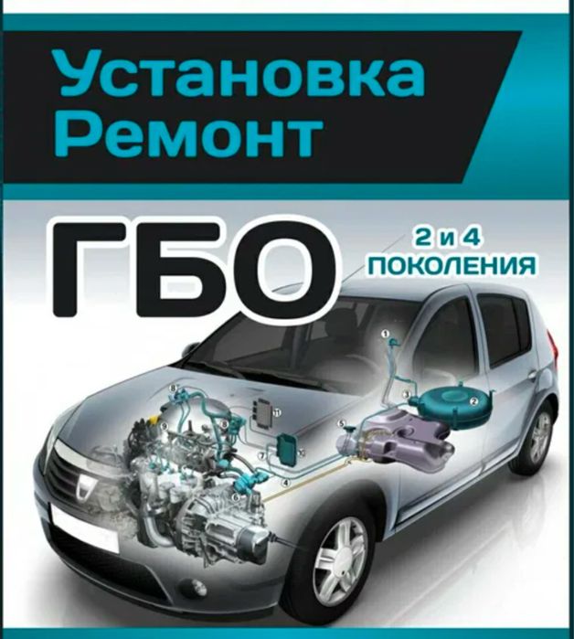 Установка и ремонт ГБО 2 .4..5 поколение