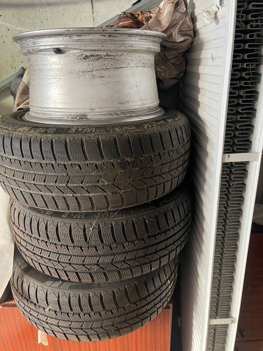 Джанти за ауди 16 със 3 зимни гуми Fulda