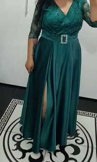 Rochie lunga verde