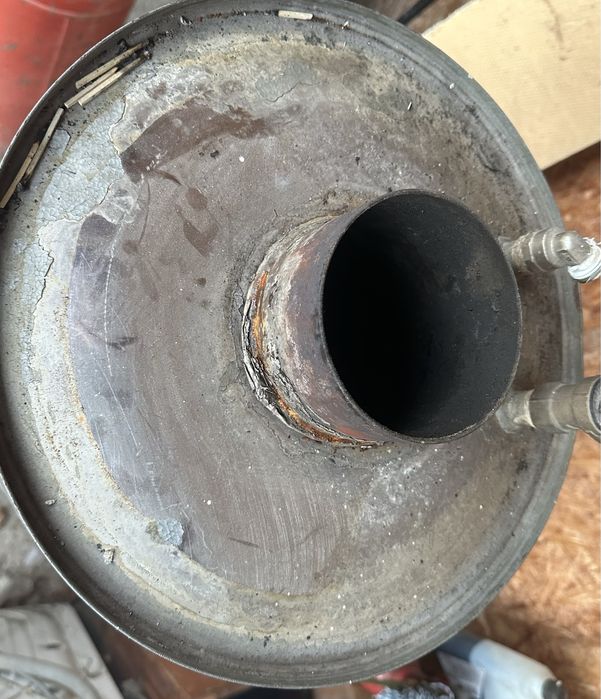 Boiler inox pe lemne