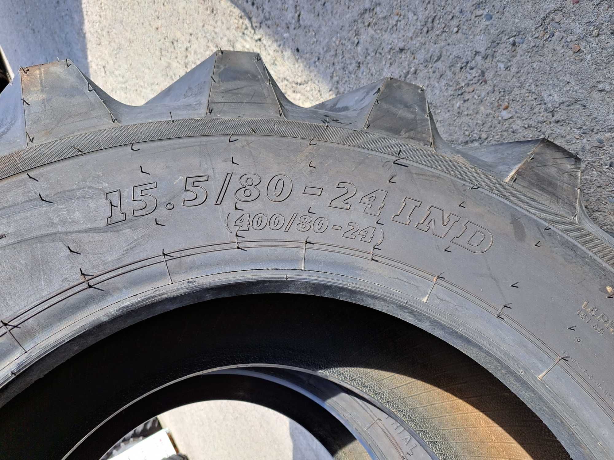 15.5/80-24 BKT cu 16 pliuri anvelope noi 400/80-24 cauciucuri agricole