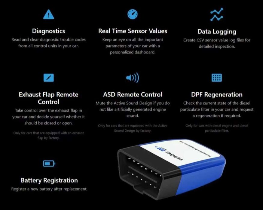 Диагностика vLinker BM+