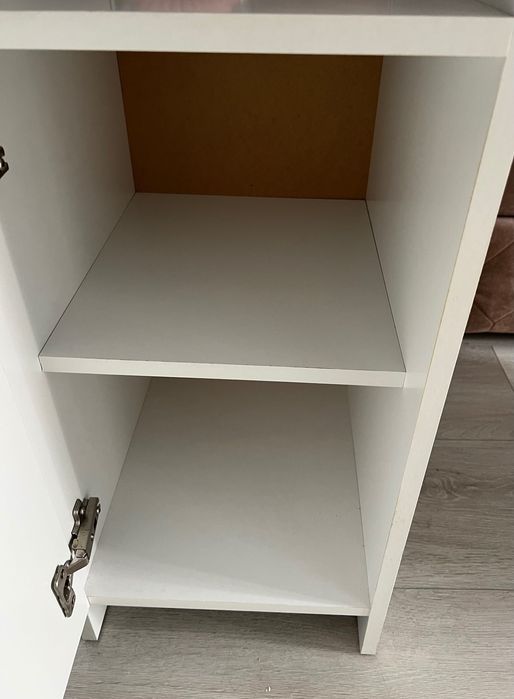 Vand birou alb 100x50 cm