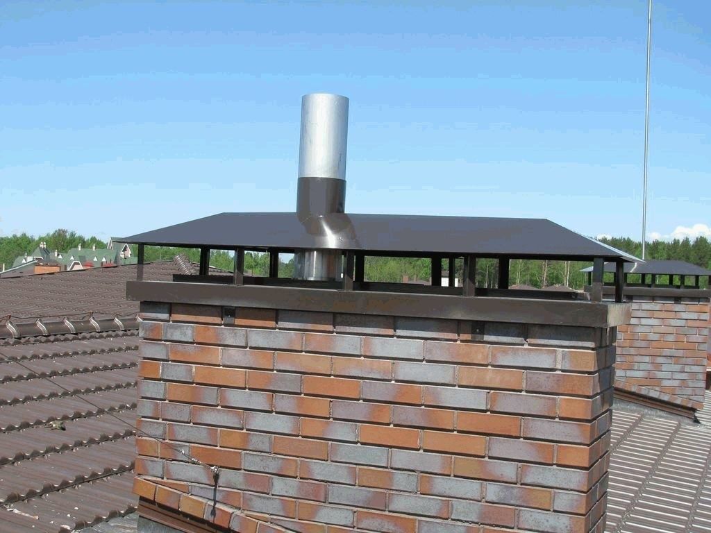 Установка дымоход трубы,вентиляционные трубы для крышу дома