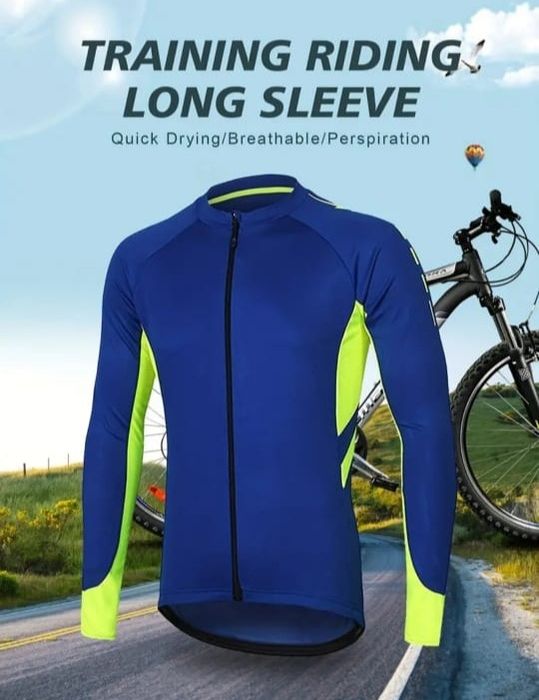 Спортивная ветровка для вело спорта и футболка