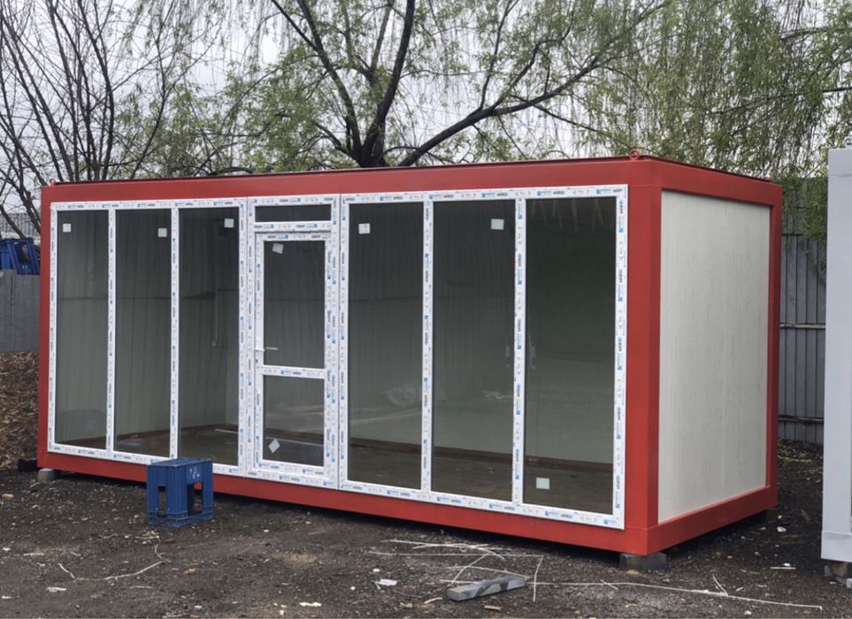 Container 6x2,4 vitrina