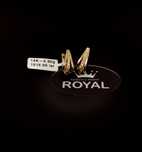 Bijuteria Royal cercei din aur 14k 3.30 gr