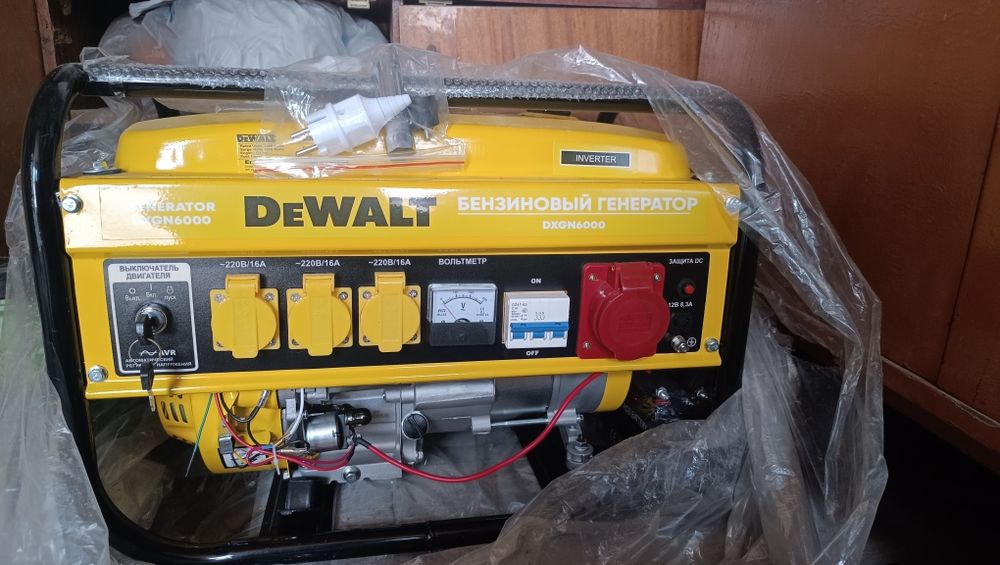 Электрогенератор "DeWalt dxgn6000