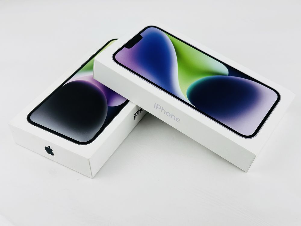 НОВ! Apple iPhone 14 Plus 128GB Midnight / Purple / Yellow Гаранция!