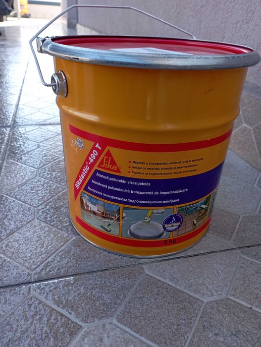 Sika 490T membrana poliuretanica transparenta