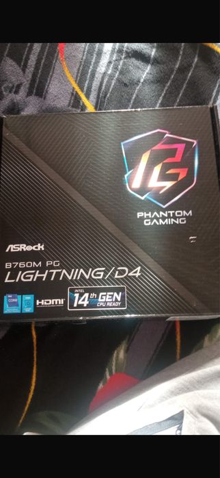 Материнская плата asrock b760m pg lightning d4