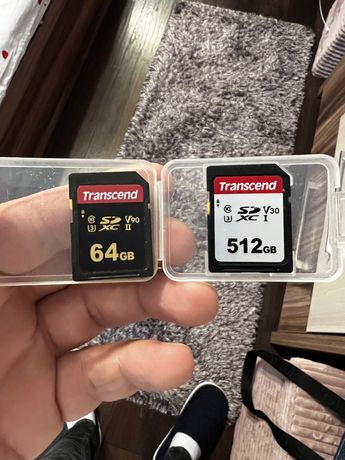 Card de memorie Transcend 512GB - NOU