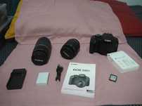 Aparat foto DSLR Canon EOS Rebel T2i / 550D cu 2 obiective