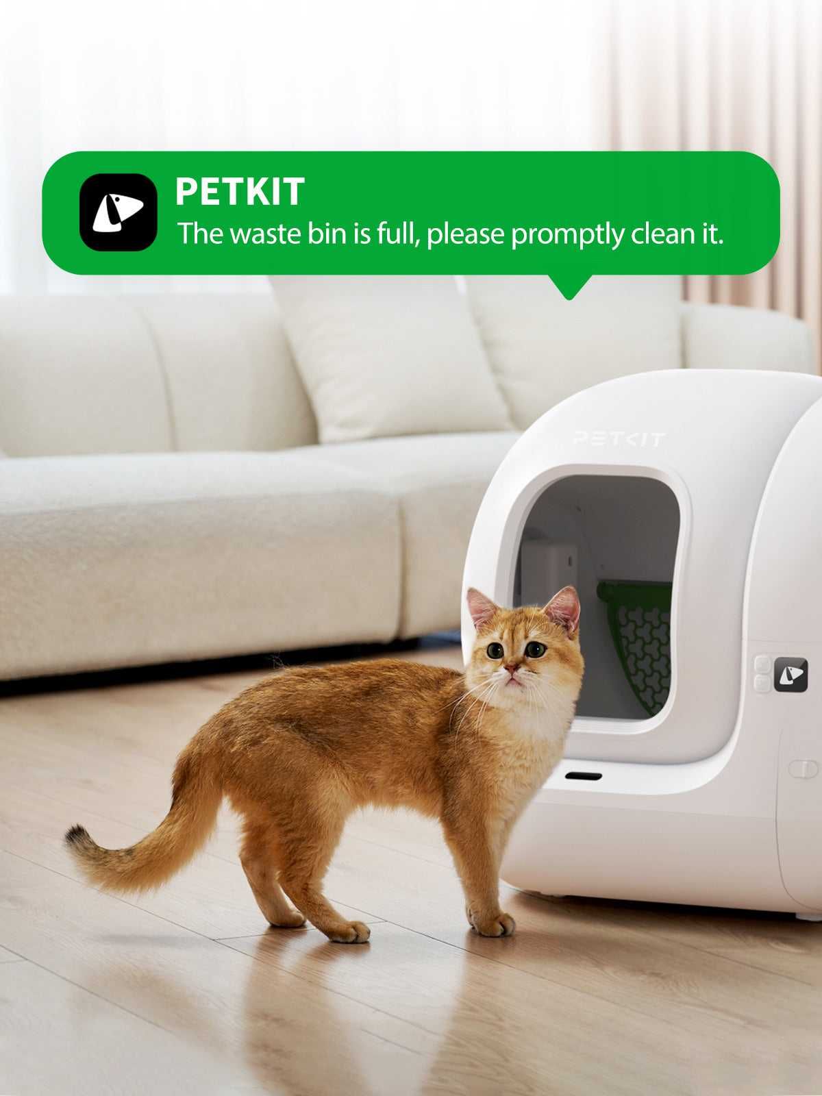 Petkit Pura Max 2 КОМБО - автоматична тоалетна за котки с постелка