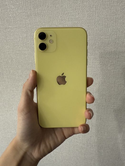 Iphone 11, жёлтый, 128 GB