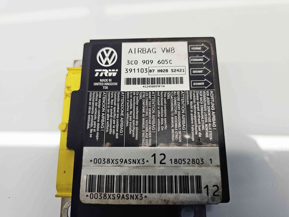 Calculator airbag Volkswagen Passat B6 (3C2) [Fabr 2005-2010] 3C090960