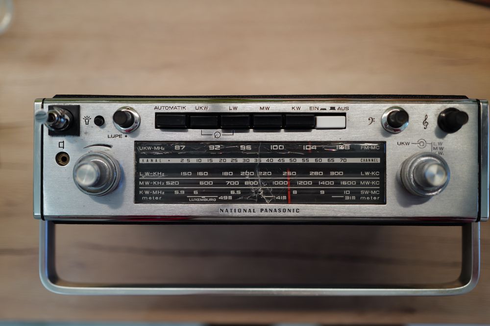 Radio National Panasonic RF- 895L stare perfecta de functionare 1968