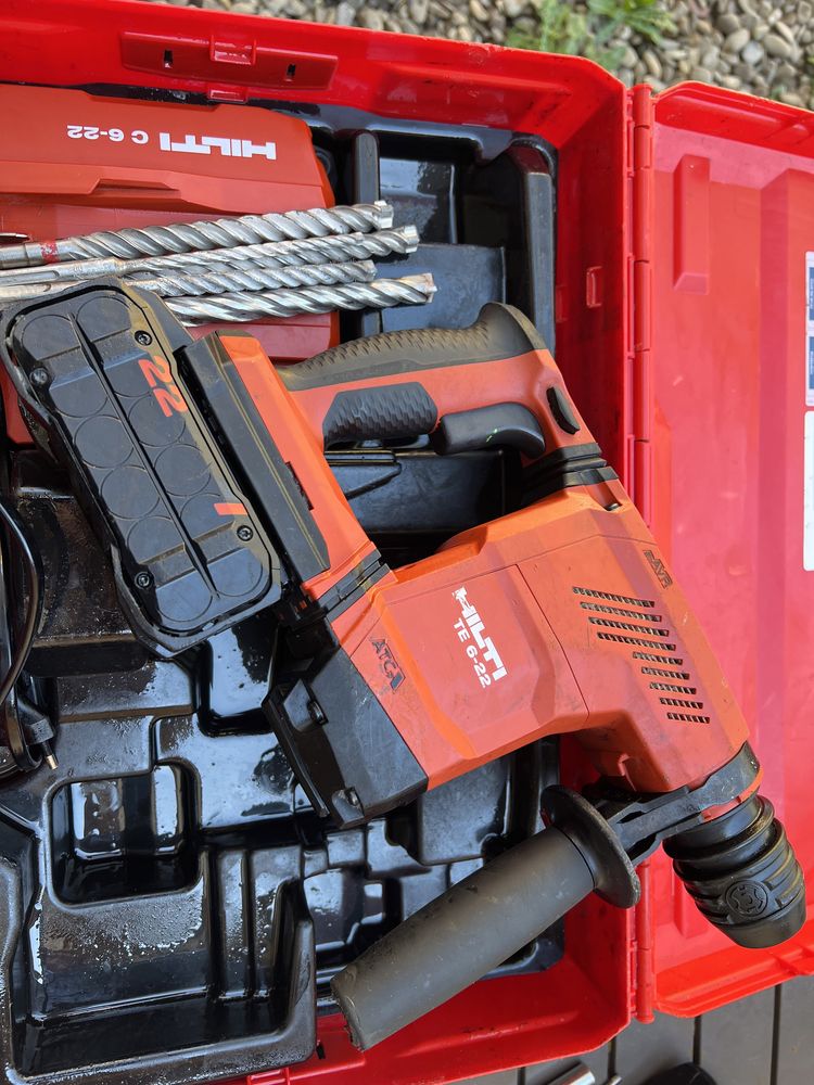 Vand rotopercutor hilti te 6-22