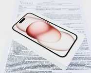 НОВ! Apple iPhone 15 128GB Pink 3г. Гаранция!