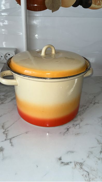 Леген табак кастрюля эмаль посуда