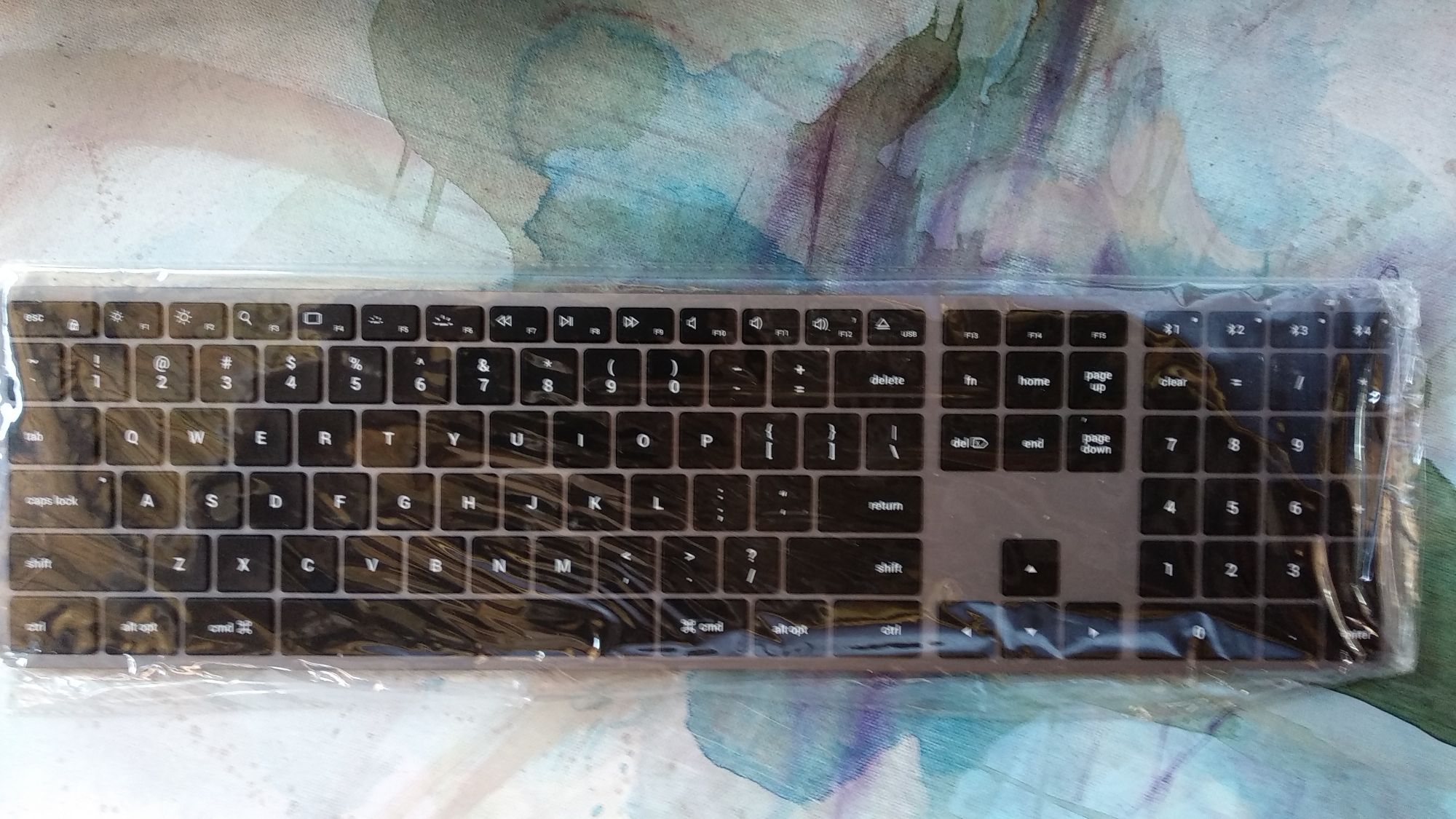 за части - SATECHI Slim X3 Bluetooth Backlit Keyboard US Space Grey